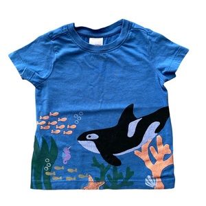 Hanna Andersson Killer Whale Tee